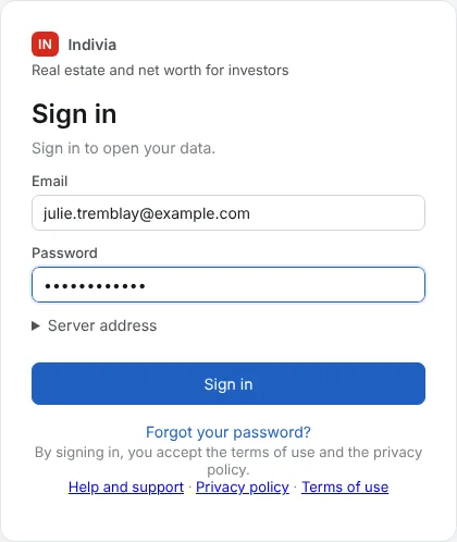 Sign in