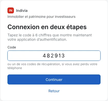 Tapez le code de votre téléphone