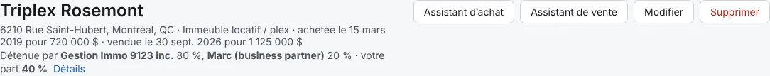 Cliquez sur Assistant de vente