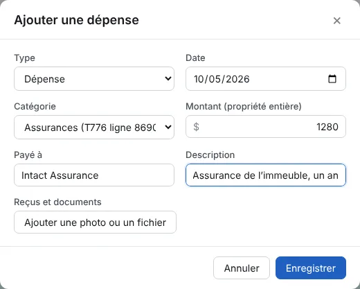 Inscrivez ce qui entre et ce qui sort (1/2)