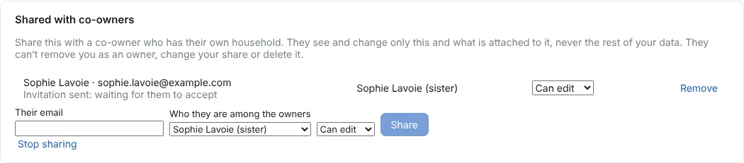 Waiting for them to accept
