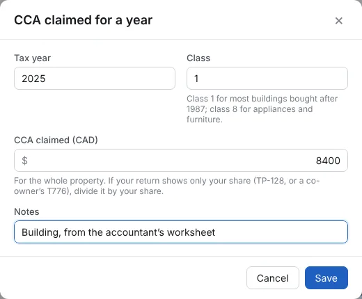 Add the year